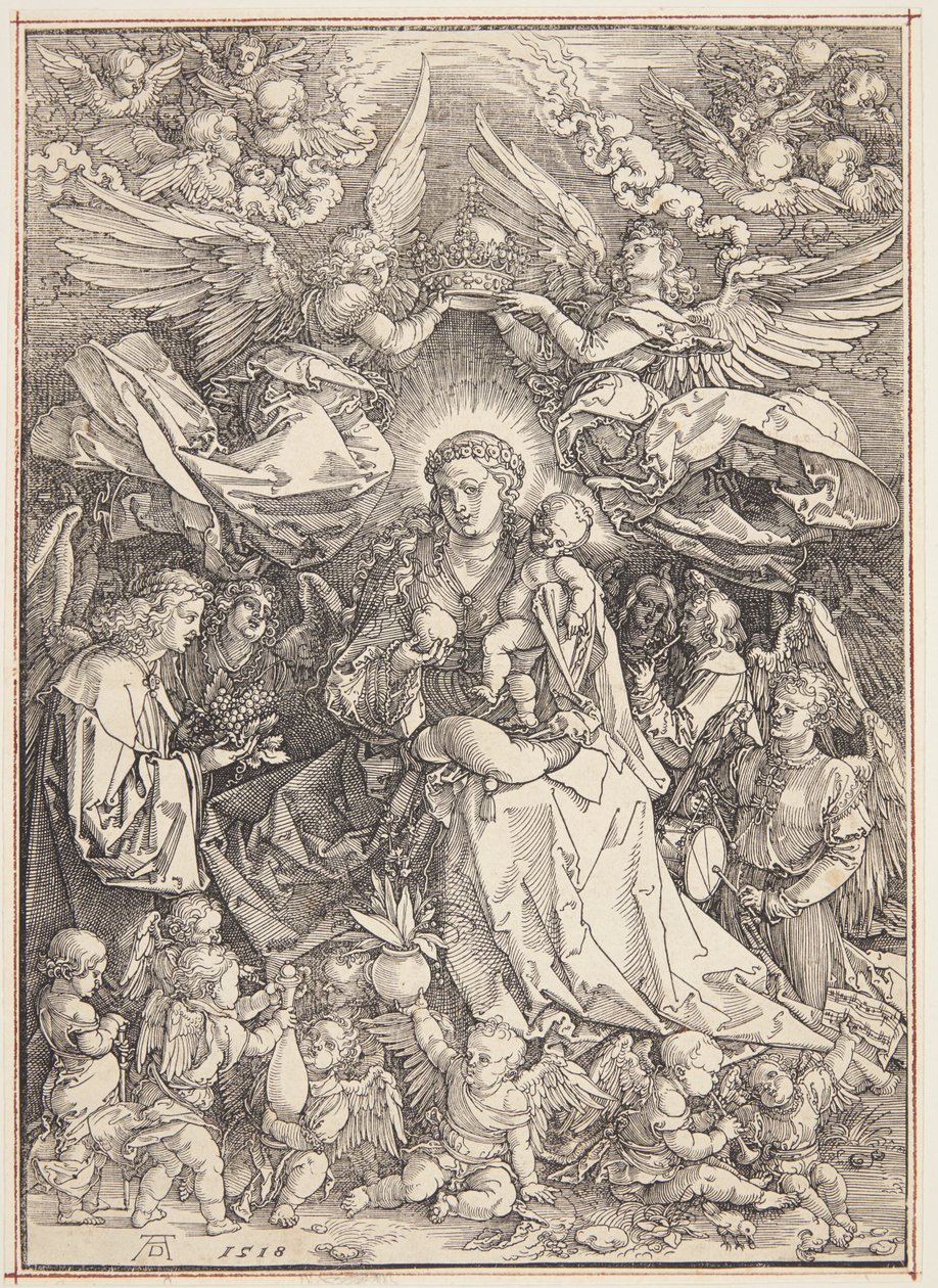 Madonna Queen of Angels av Albrecht Dürer