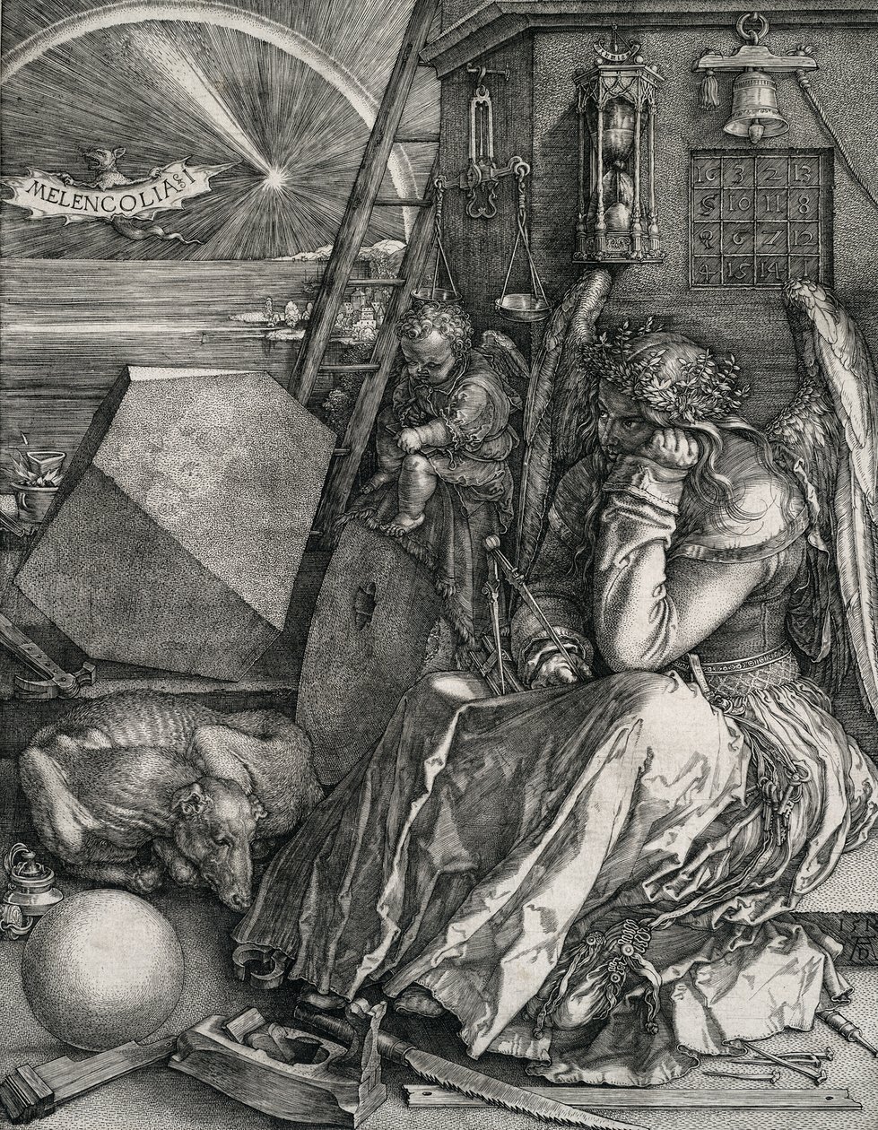 Melancolia I av Albrecht Dürer