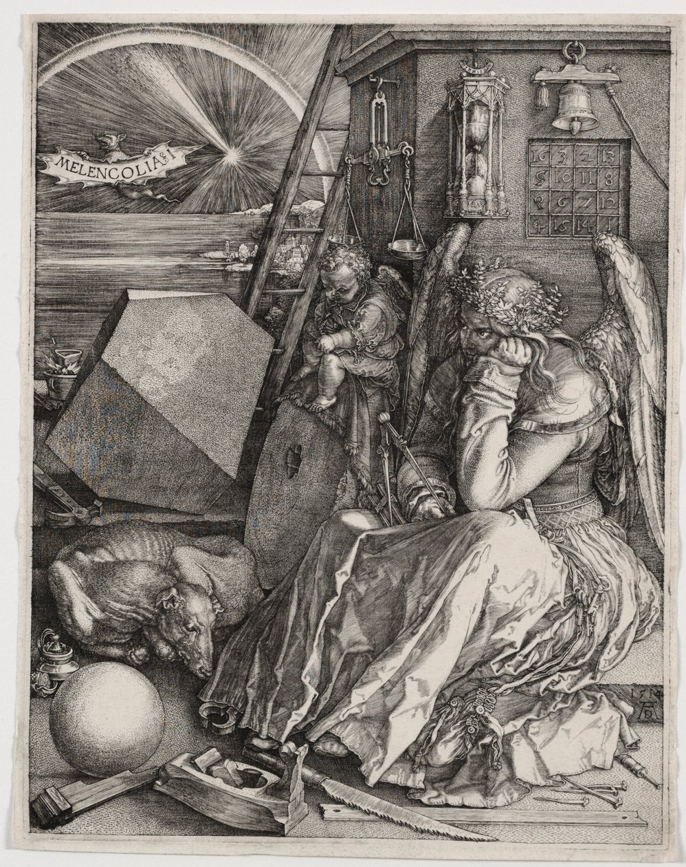 Melancolia I av Albrecht Dürer