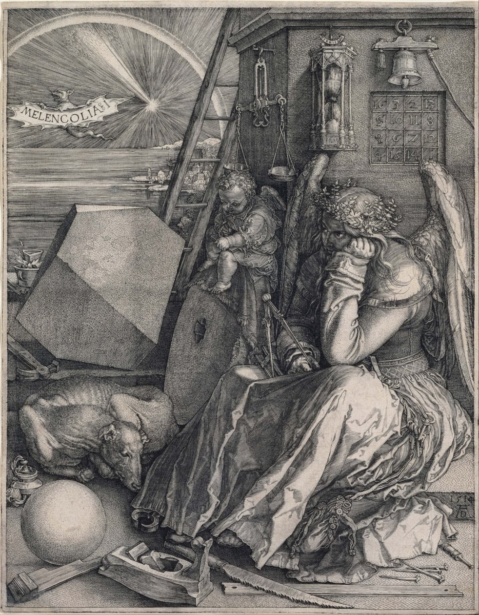 Melencolia I av Albrecht Dürer