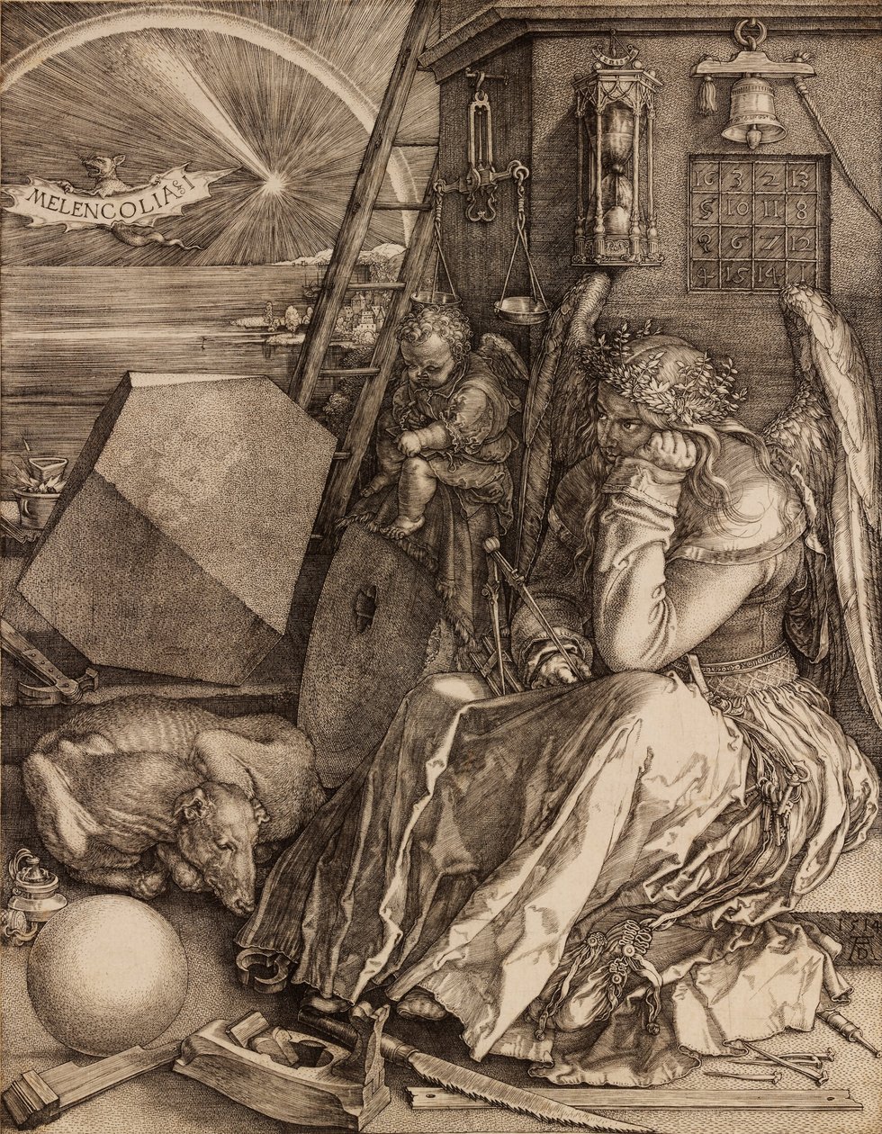 Melencolia I, 1514 av Albrecht Dürer