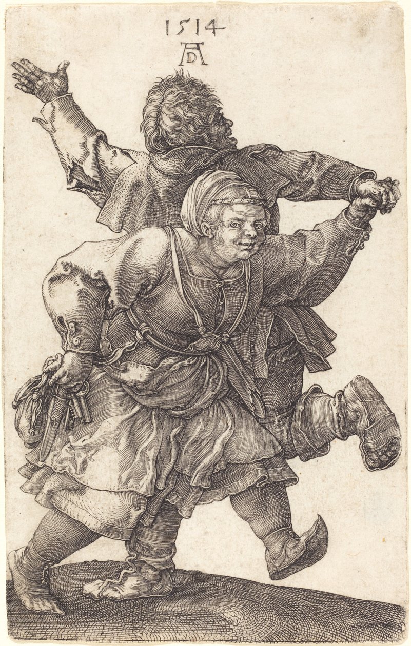 Bondepar danser av Albrecht Dürer