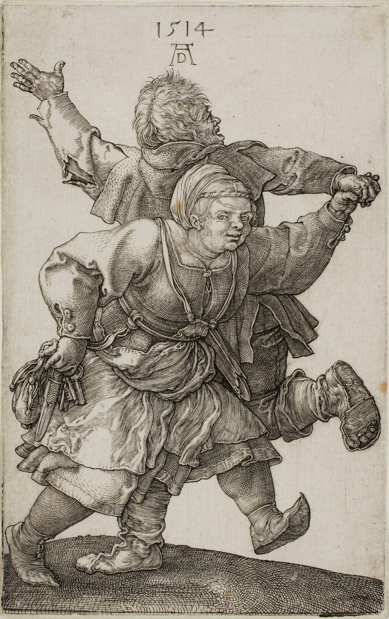 Bondepar danser av Albrecht Dürer