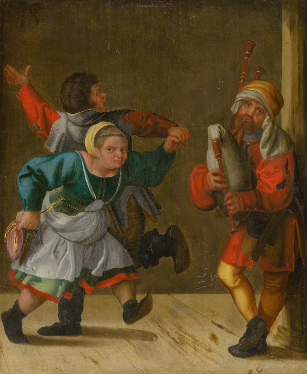 Bondedans, ca.1600 av Albrecht Dürer