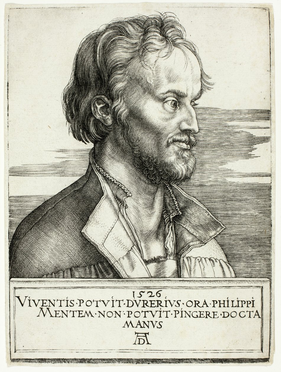Philip Melanchthon av Albrecht Dürer