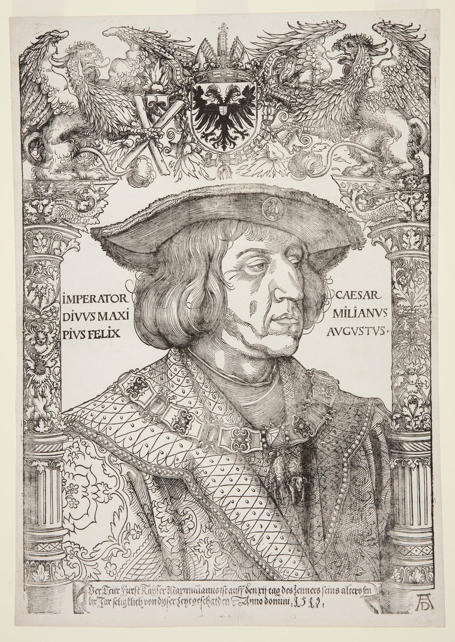 Portrett av Maximilian I av Albrecht Dürer