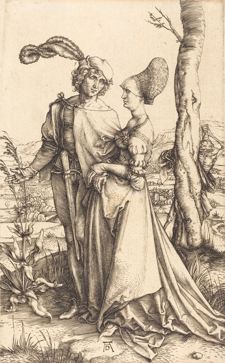 Promenade, ca. 1497. av Albrecht Dürer