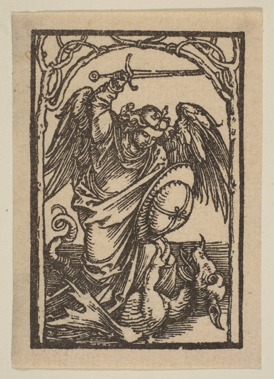 Saint Michael.n.d. av Albrecht Dürer