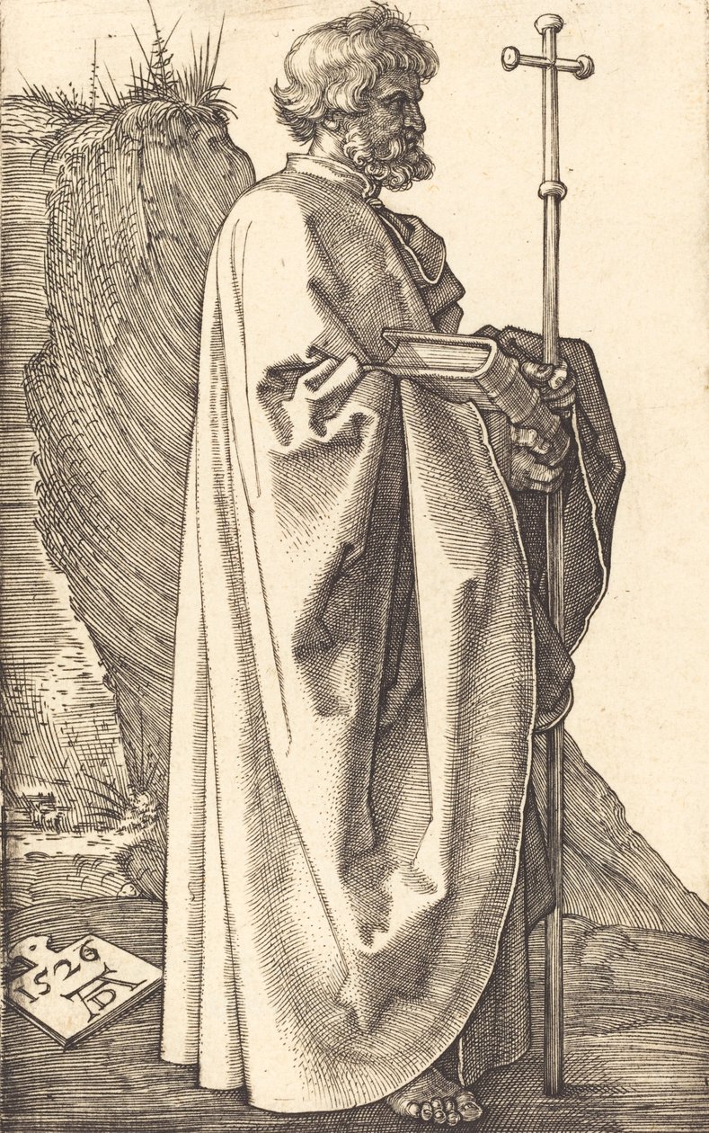 Saint Philip, 1526. av Albrecht Dürer