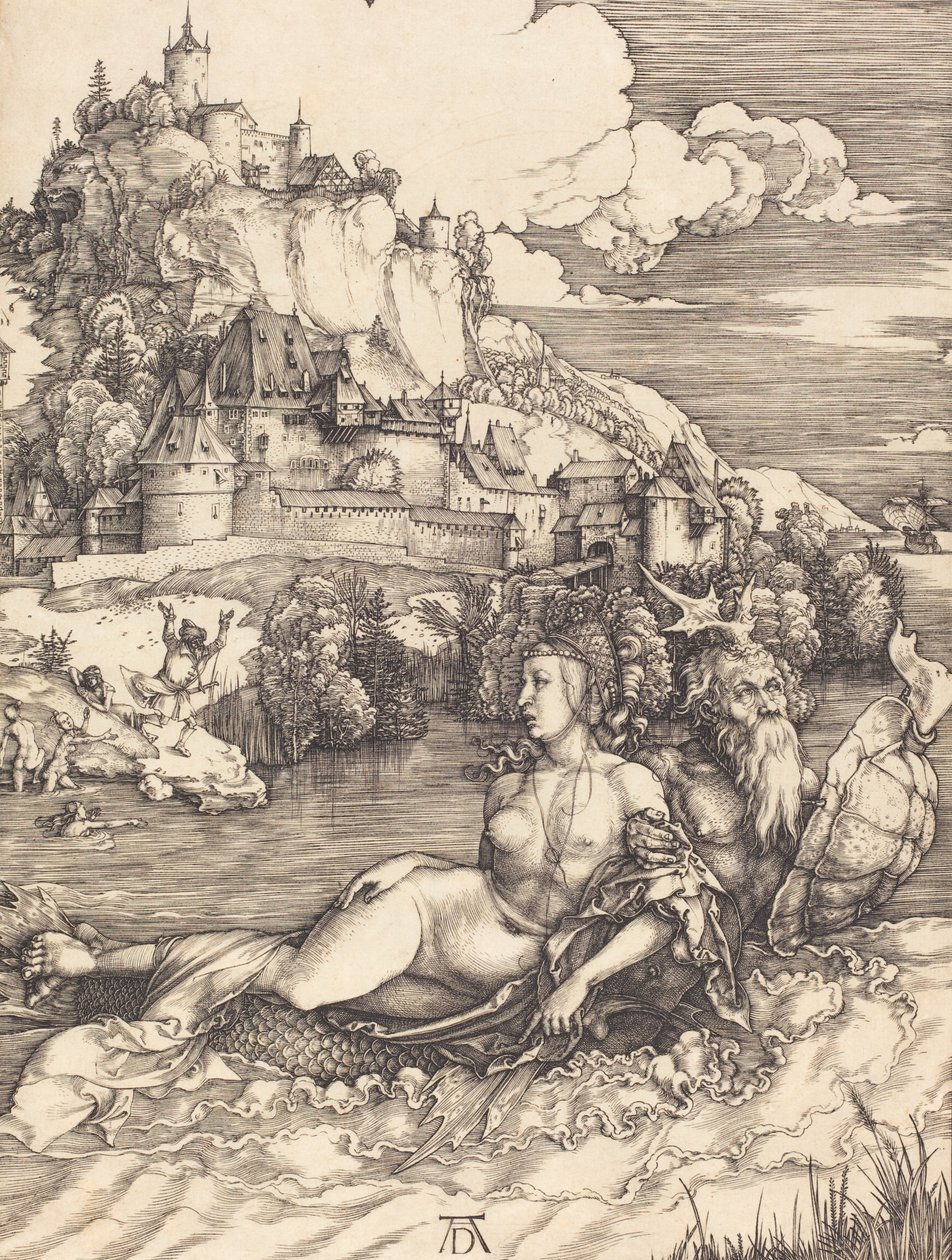 Sea Monster The Sea Wonder, ca. 1498. av Albrecht Dürer