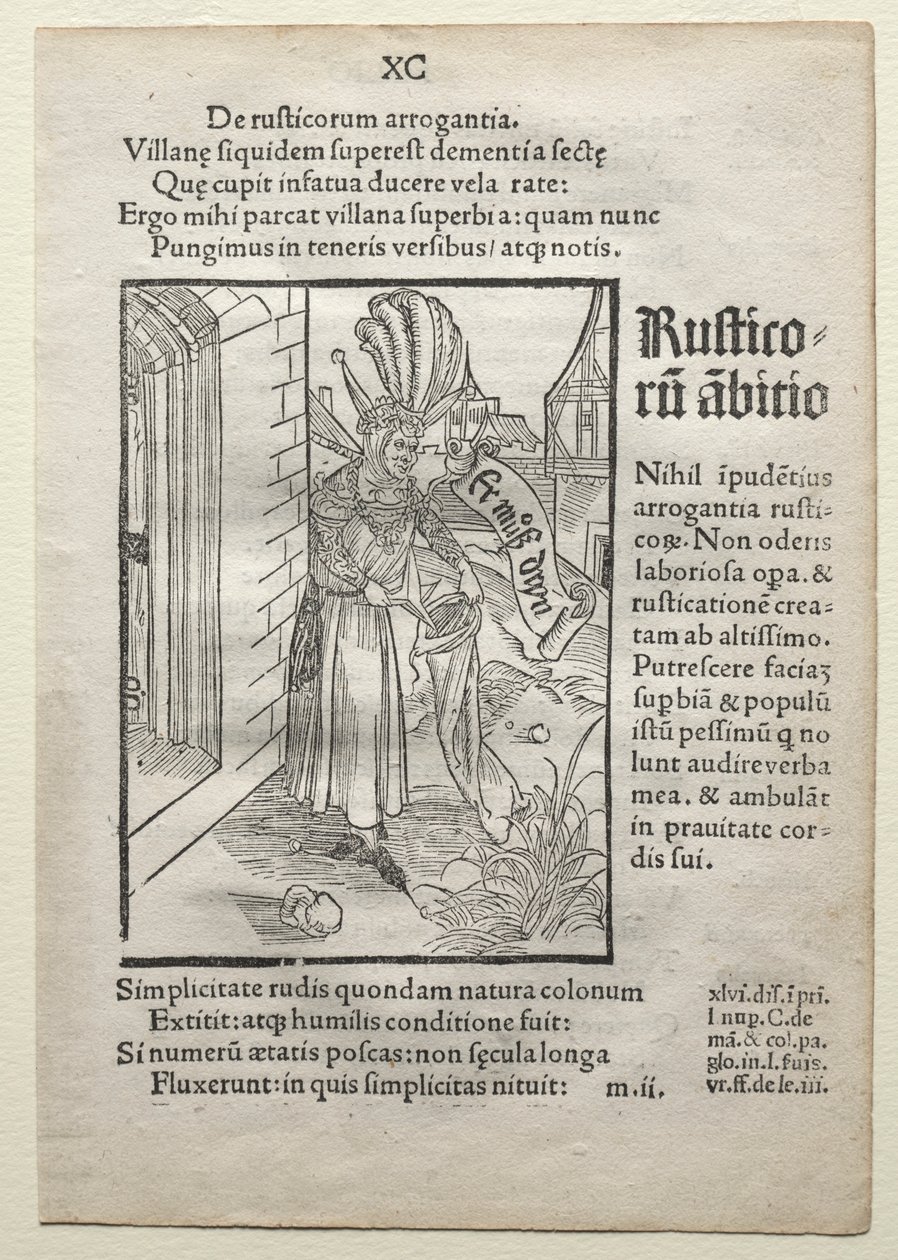 Fool of Fools av Albrecht Dürer