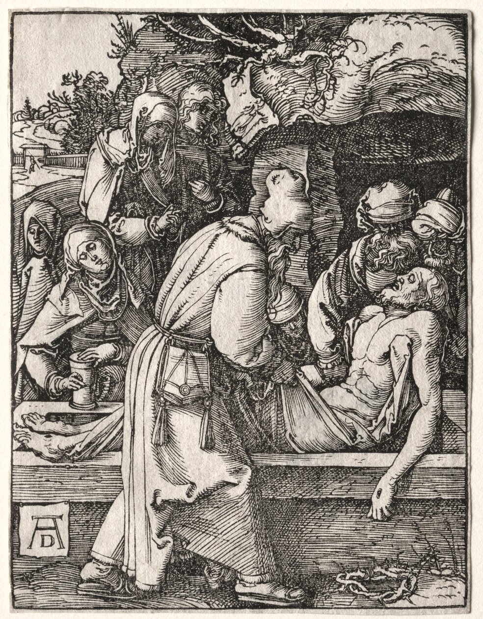 Liten lidenskap: Deponeringen. av Albrecht Dürer