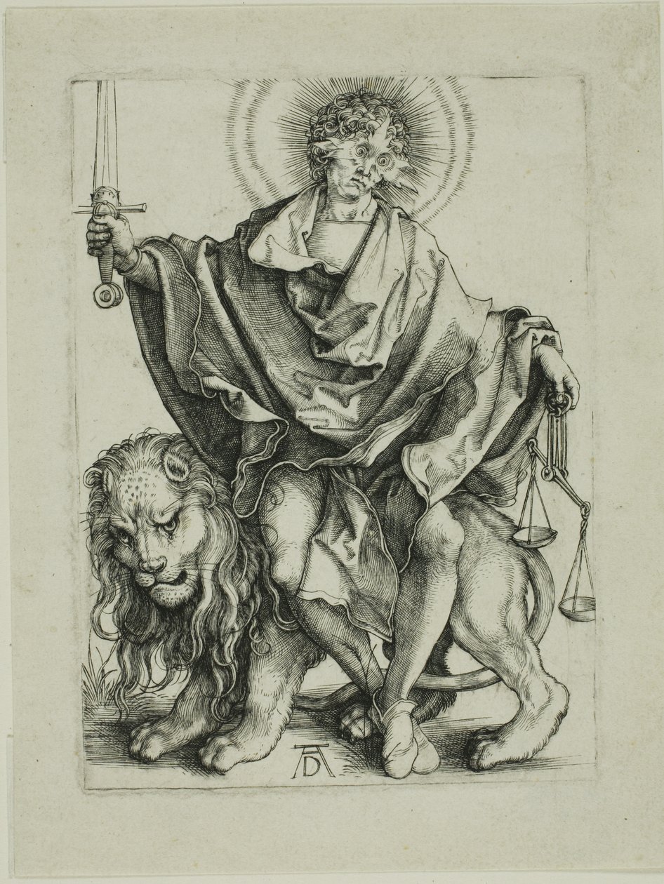 Sun of Justice (The Judge) av Albrecht Dürer