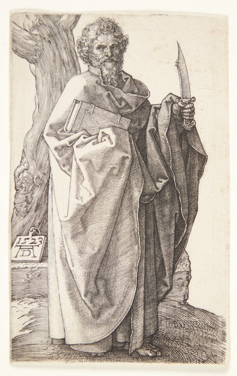 St. Bartolomeus av Albrecht Dürer