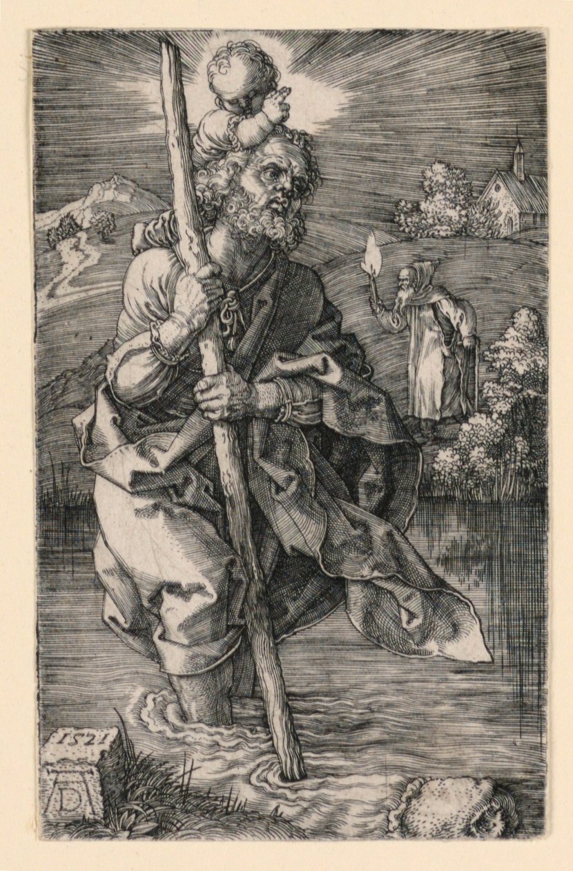 St. Christopher av Albrecht Dürer