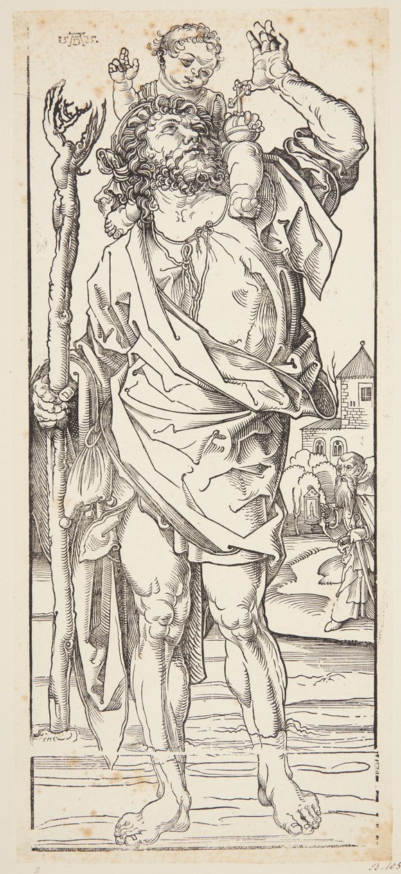 St. Christopher av Albrecht Dürer