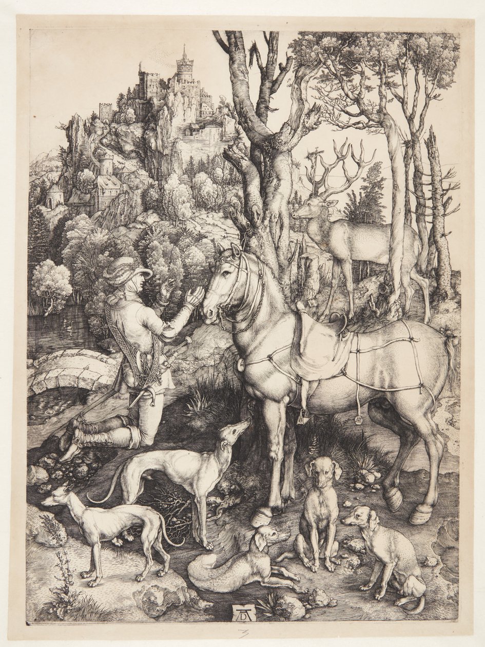 St. Eustace av Albrecht Dürer
