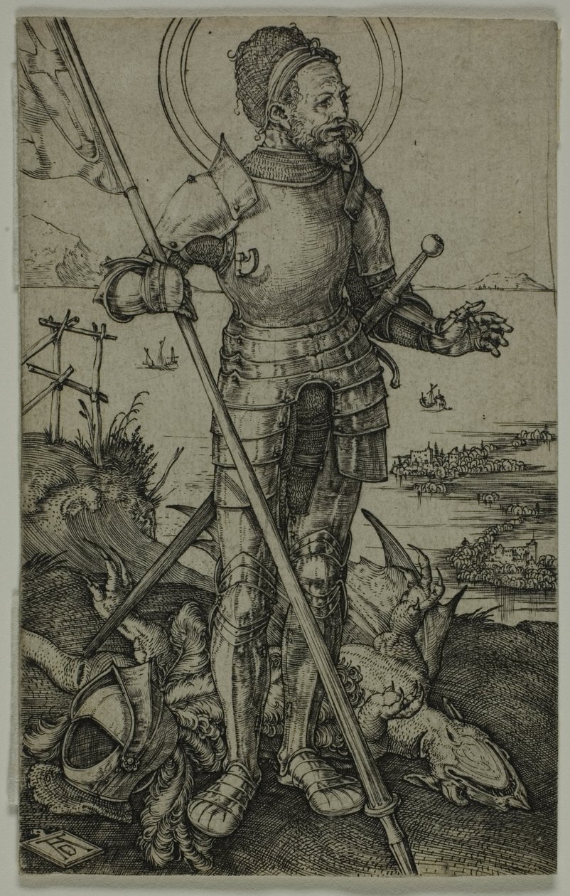 St. George til fots av Albrecht Dürer