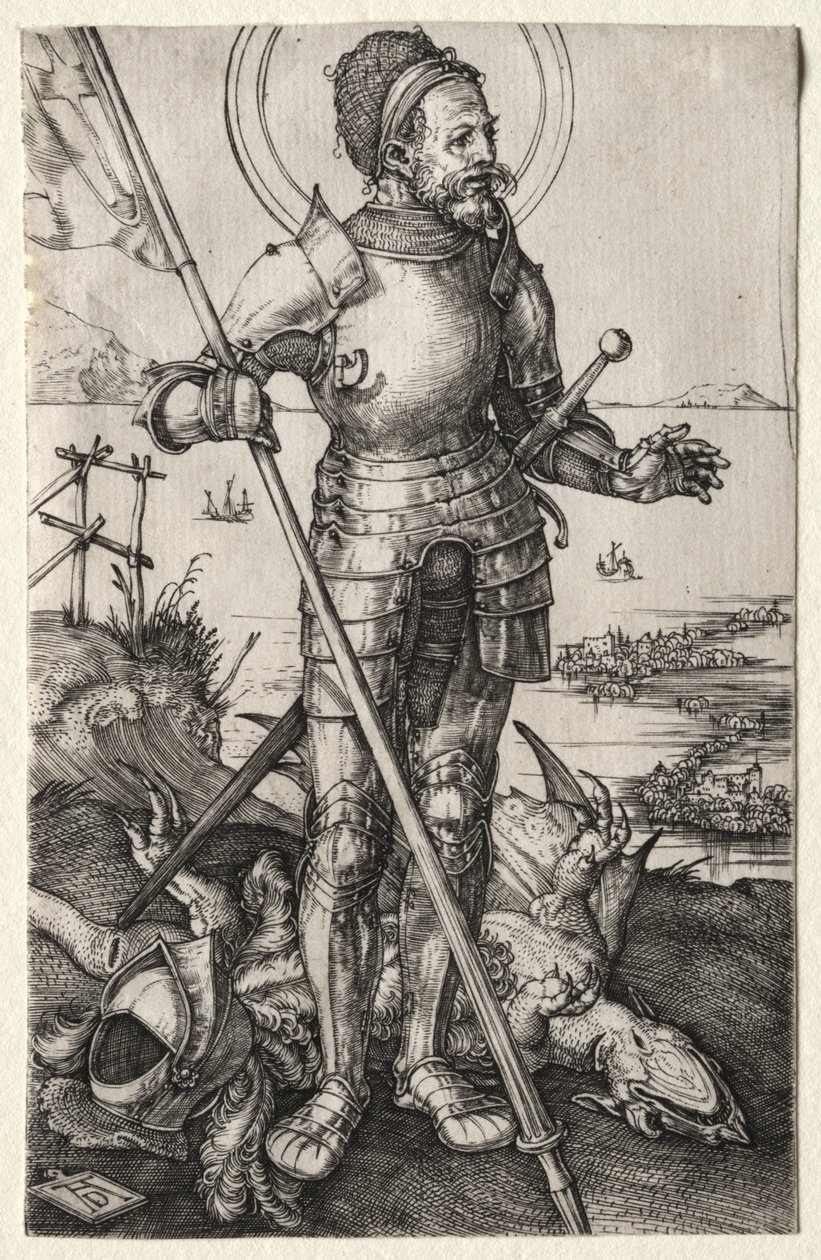 St. George til fots av Albrecht Dürer