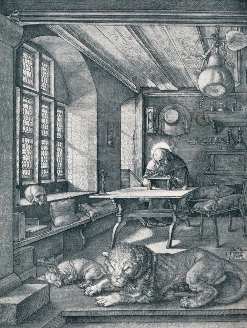 St Jerome i hans studie, 1514 1906 av Albrecht Dürer