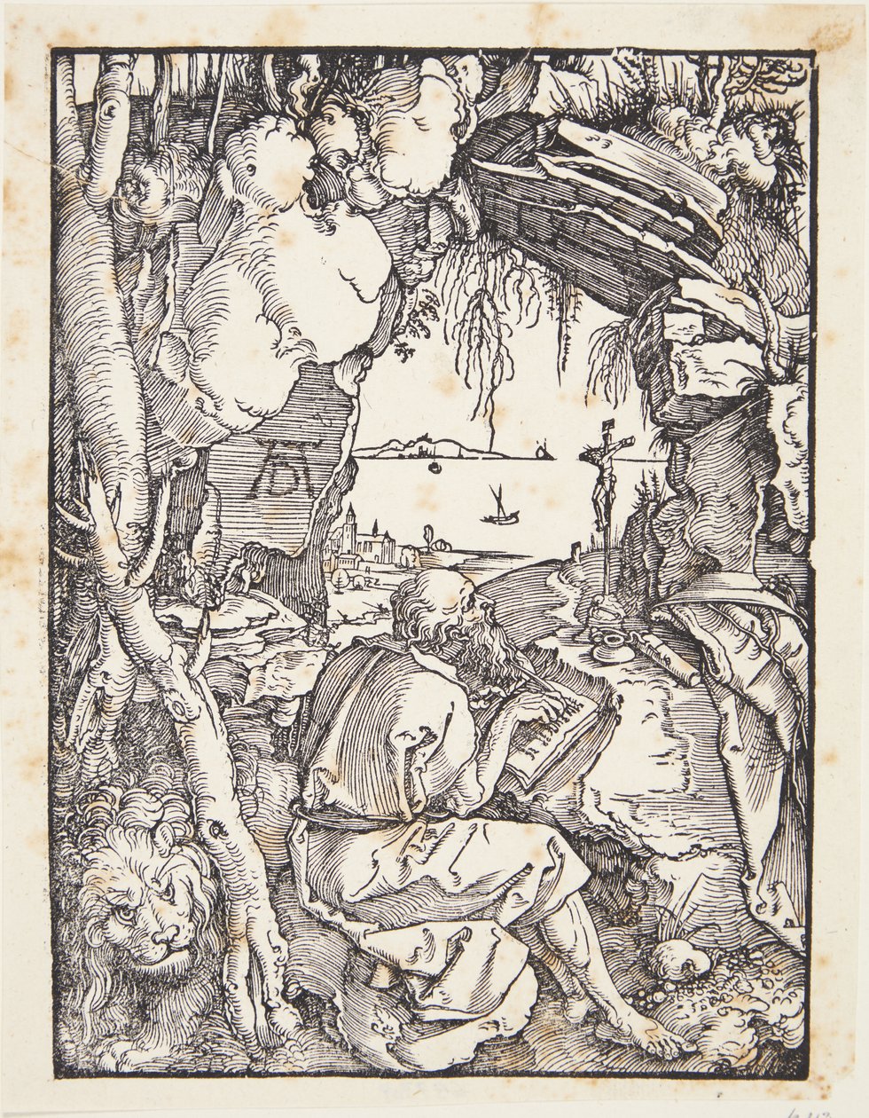 St. Hieronymus i hulen av Albrecht Dürer