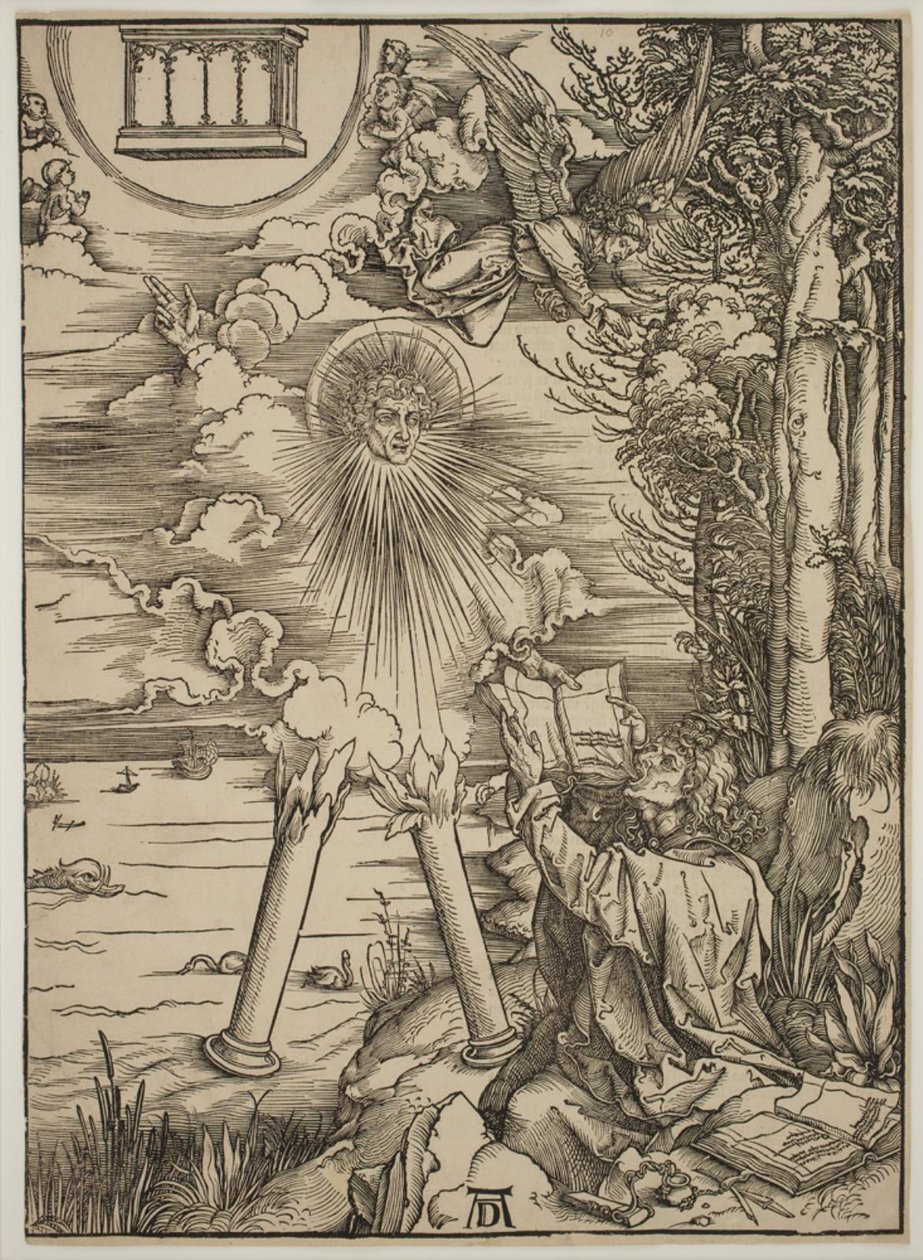 St. John Devouring the Book av Albrecht Dürer