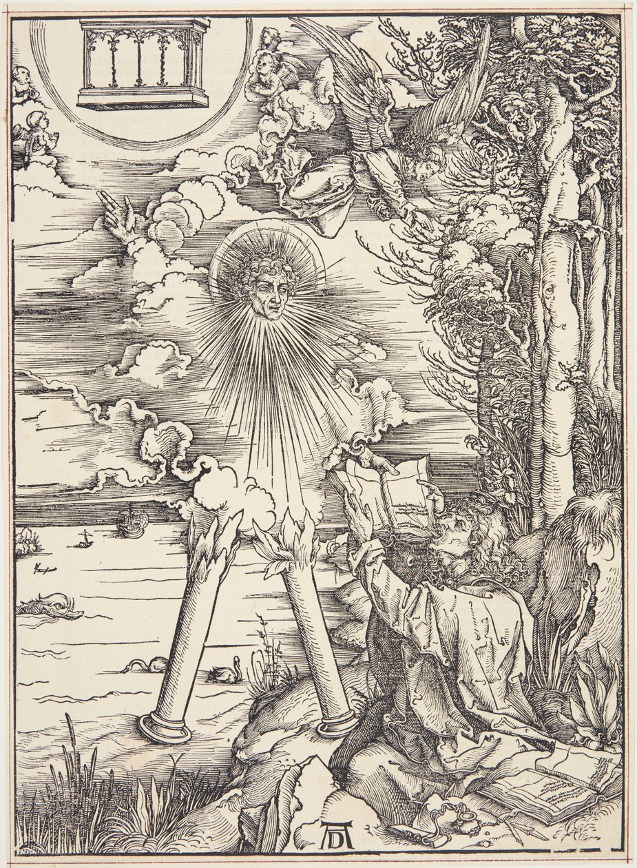 St. John Devouring the Book av Albrecht Dürer