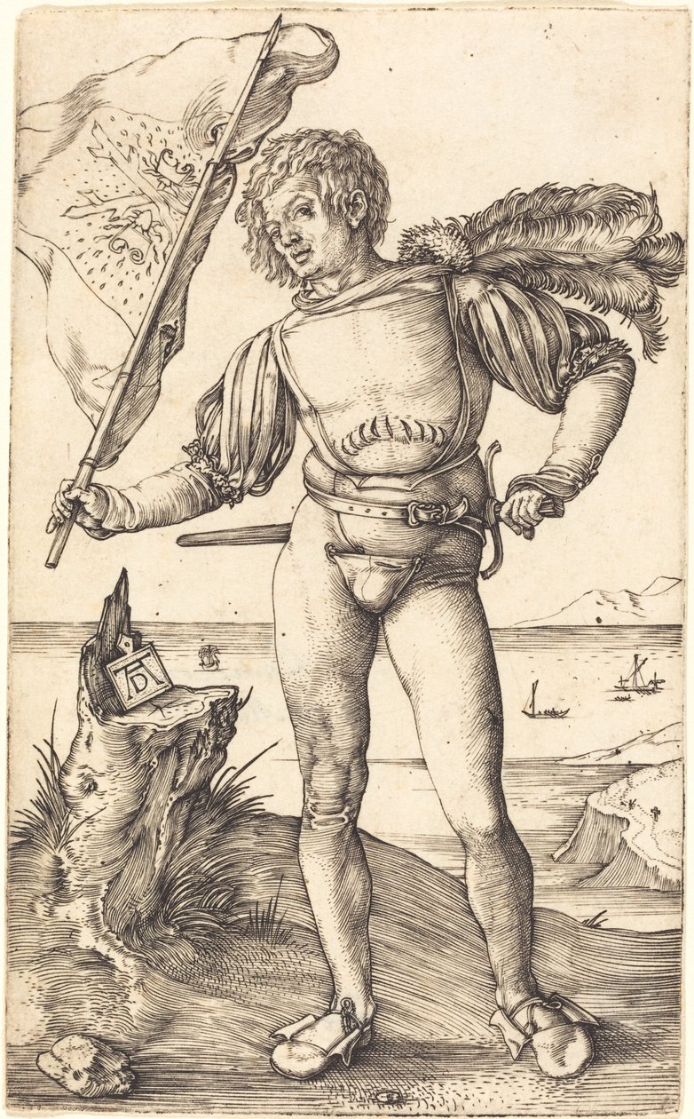 Fanebærer av Albrecht Dürer