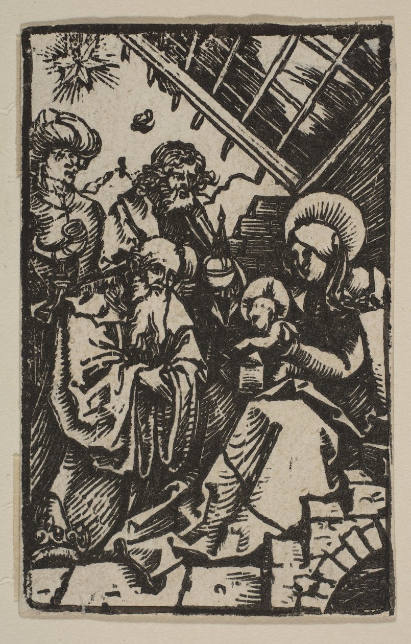 Kongenes tilbedelse.n.d. av Albrecht Dürer