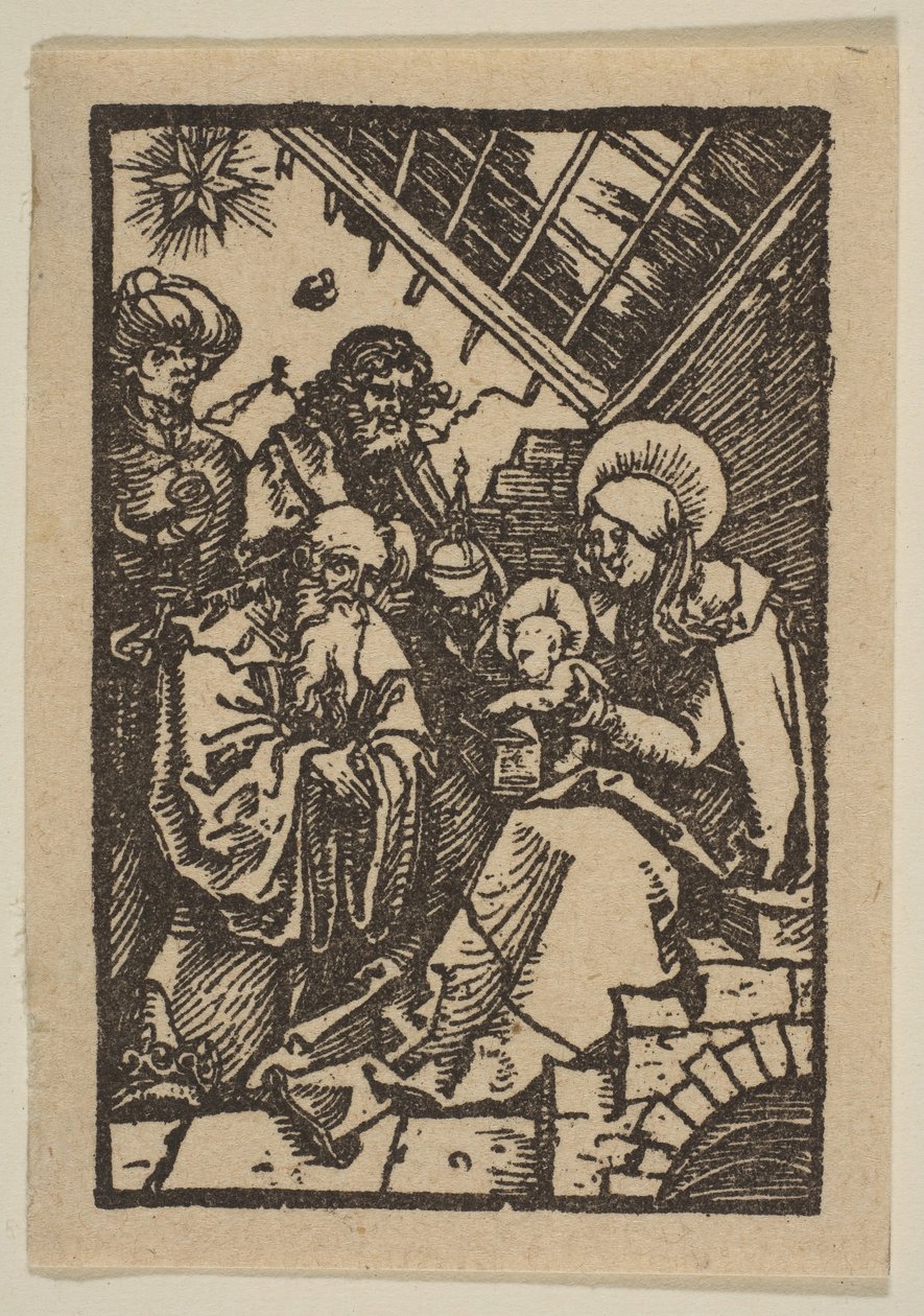 Kongenes tilbedelse.n.d. av Albrecht Dürer