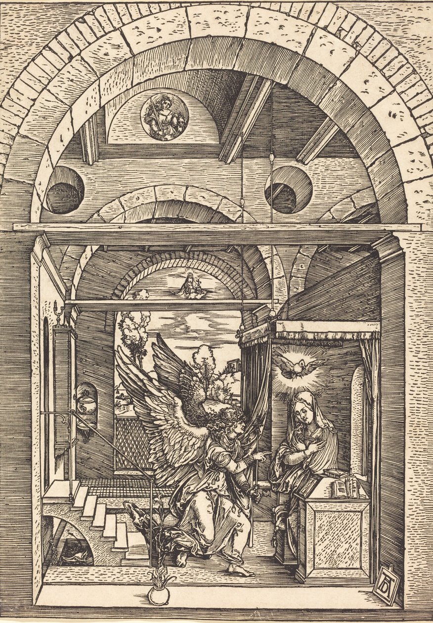 Bebudelsen, ca. 15021504. av Albrecht Dürer