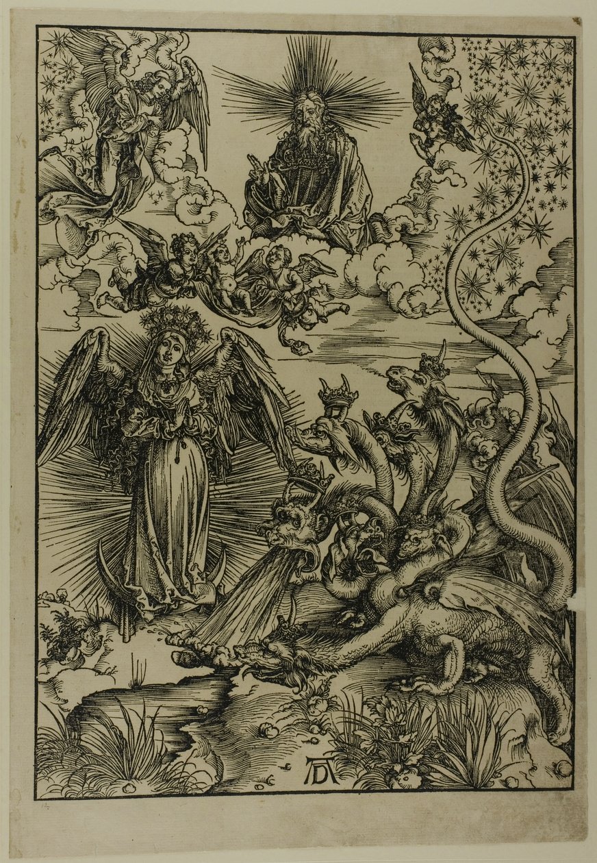 The Apocalyptic Woman, fra The Apocalypse av Albrecht Dürer