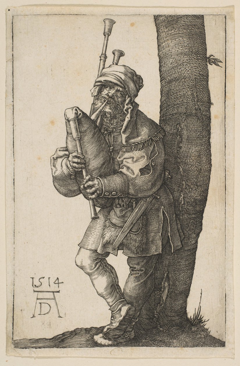 Sekkepiperen, 1514. av Albrecht Dürer