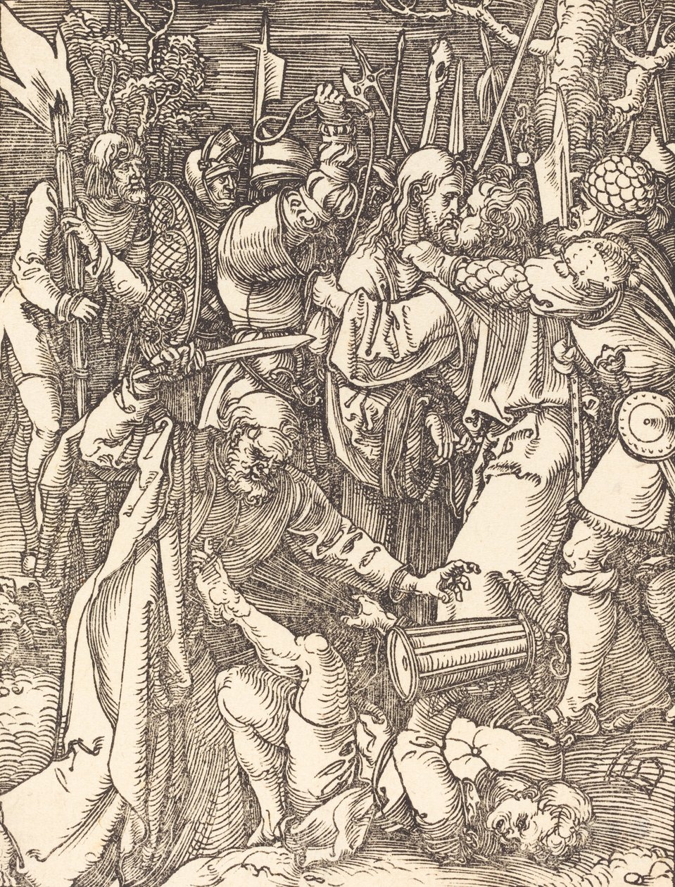 Kristi svik, sannsynligvis ca. 15091510. av Albrecht Dürer