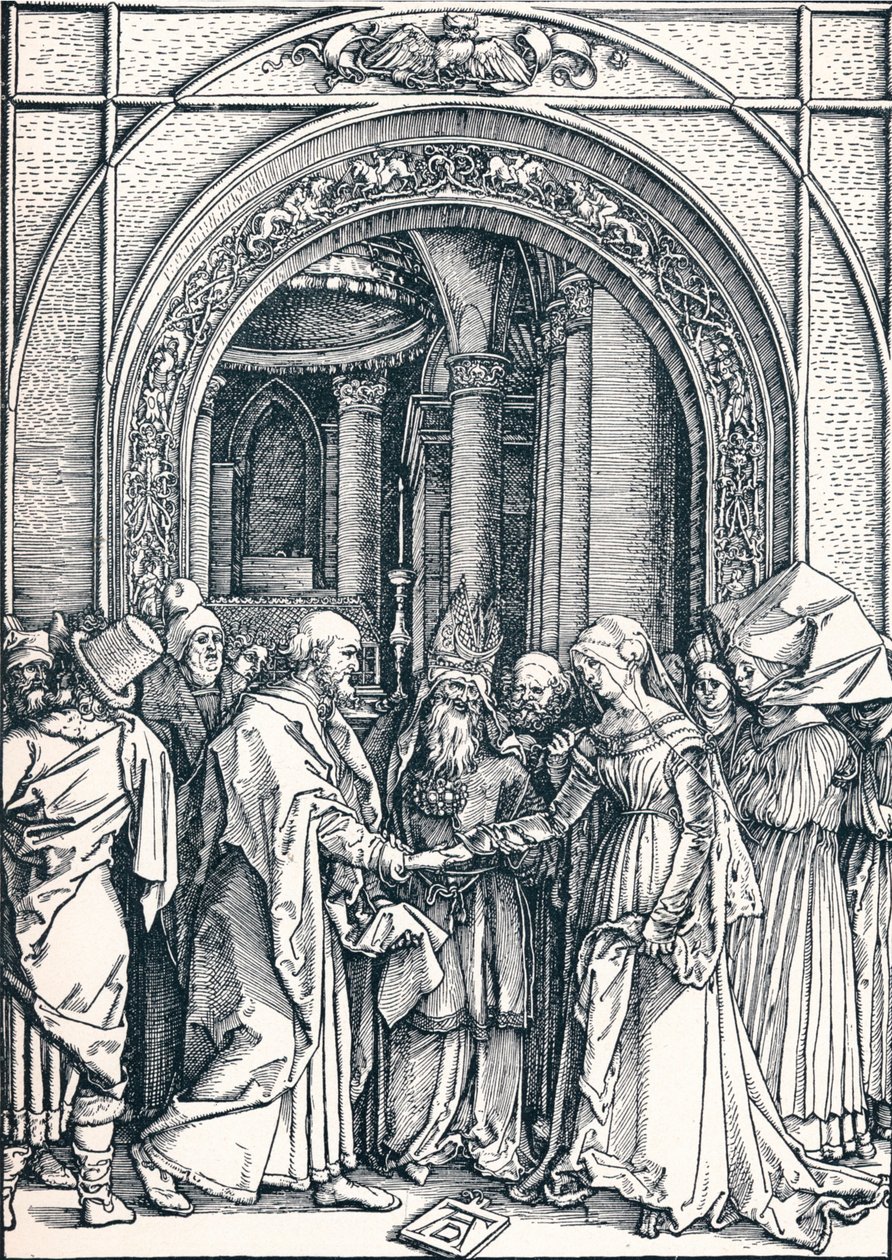 Jomfruens forlovelse, 1506 1906. av Albrecht Dürer