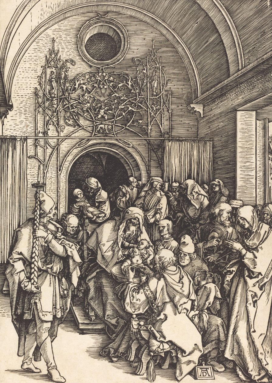 Omskjæringen, ca. 15041505. av Albrecht Dürer