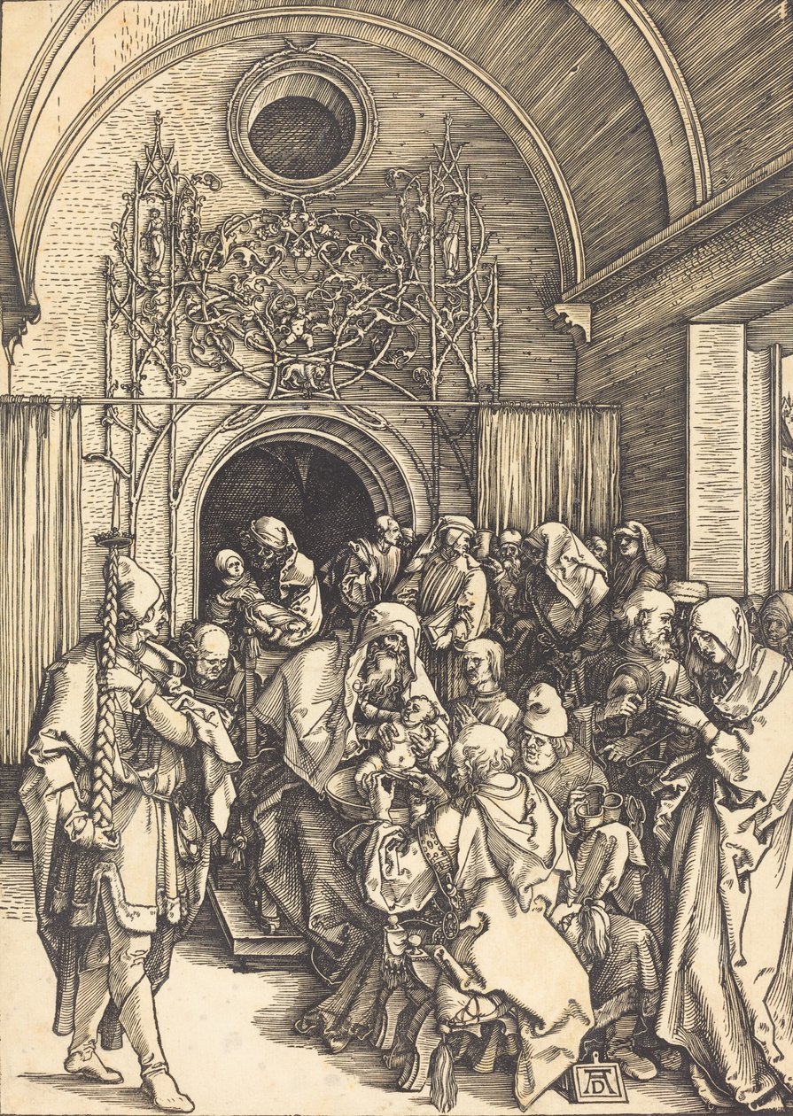 Omskjæringen, ca. 15041505. av Albrecht Dürer