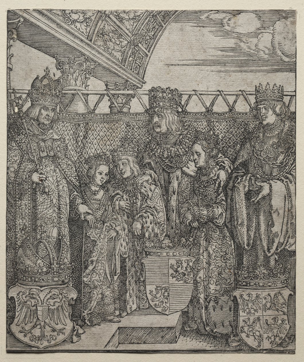 Prinsekongressen i Wien, 1512-1515. av Albrecht Dürer