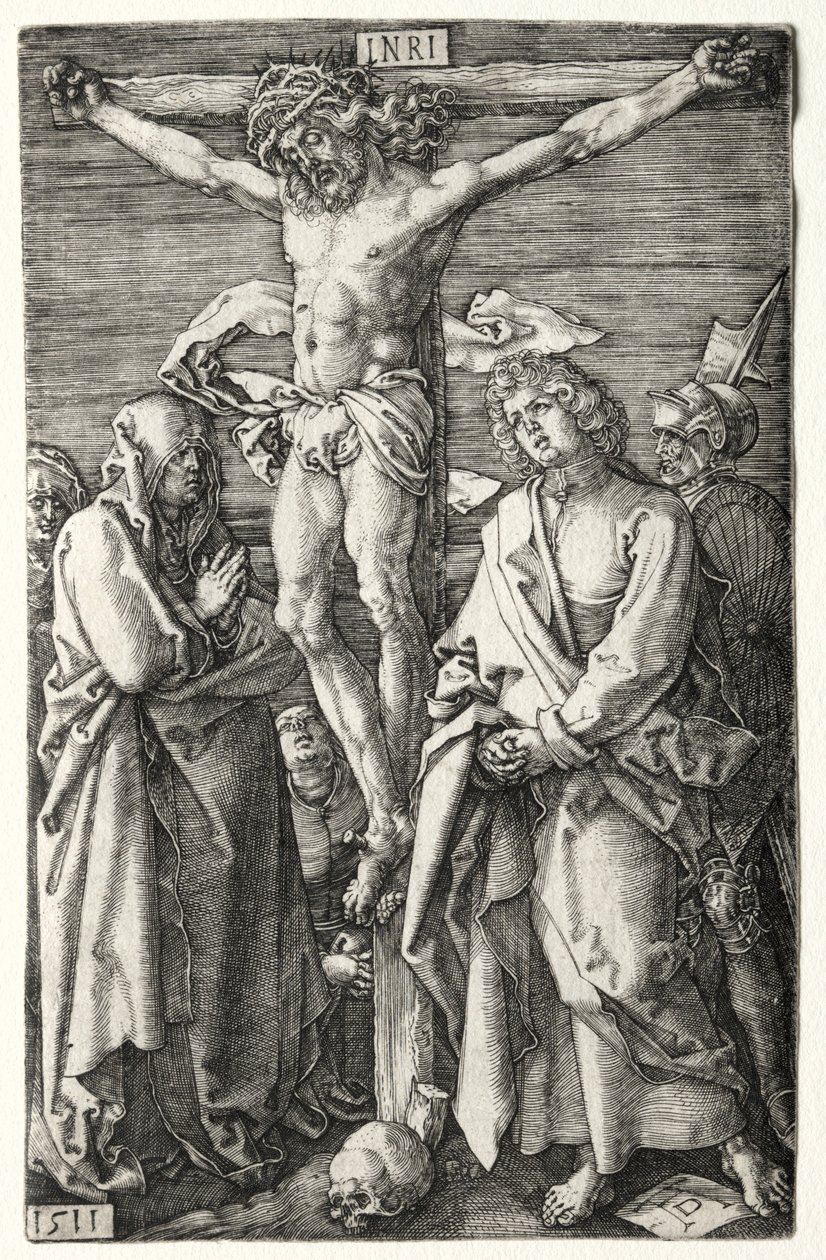 Korsfestelsen, 1511. av Albrecht Dürer