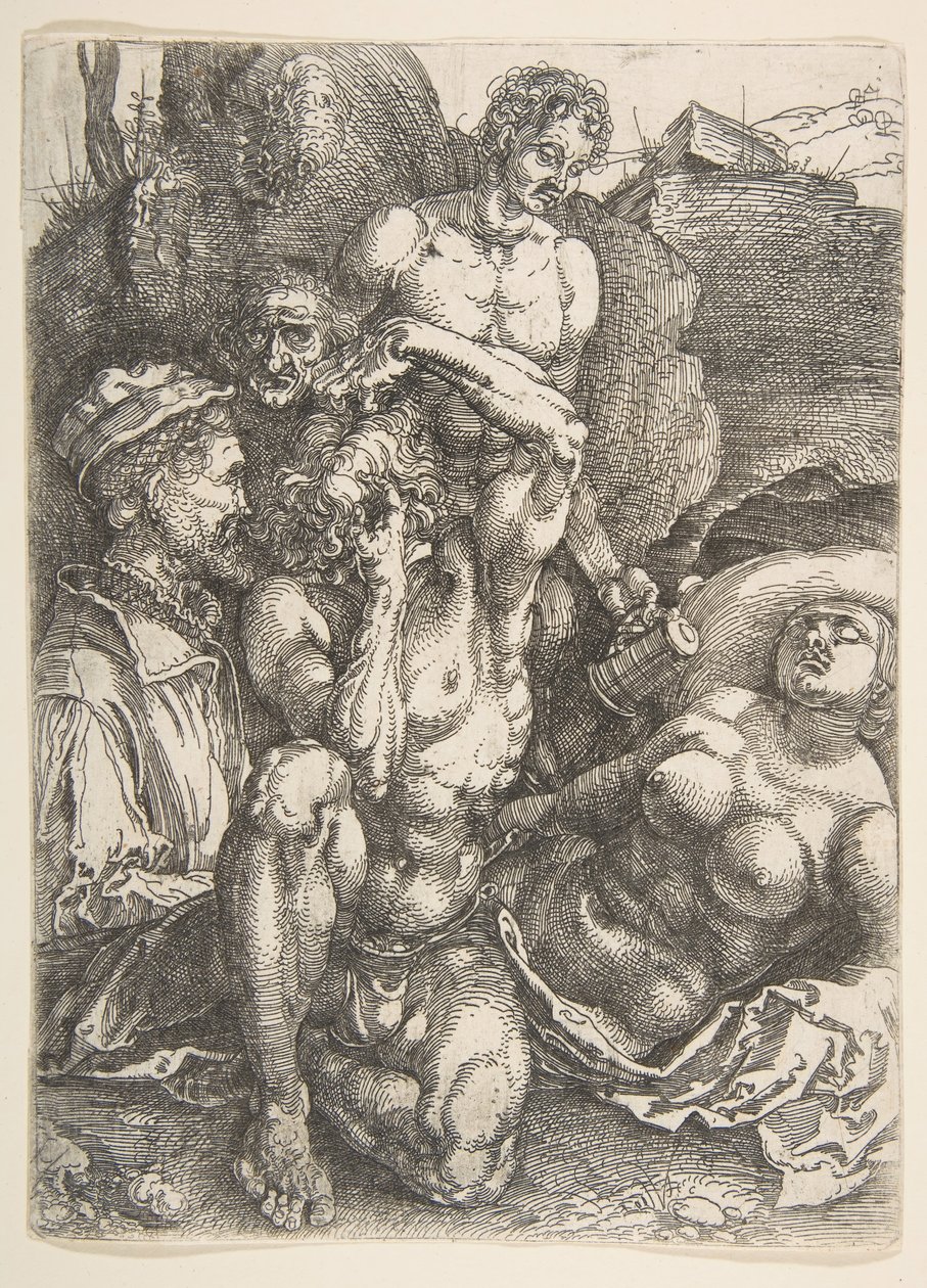Den desperate mannen, ca. 1515. av Albrecht Dürer