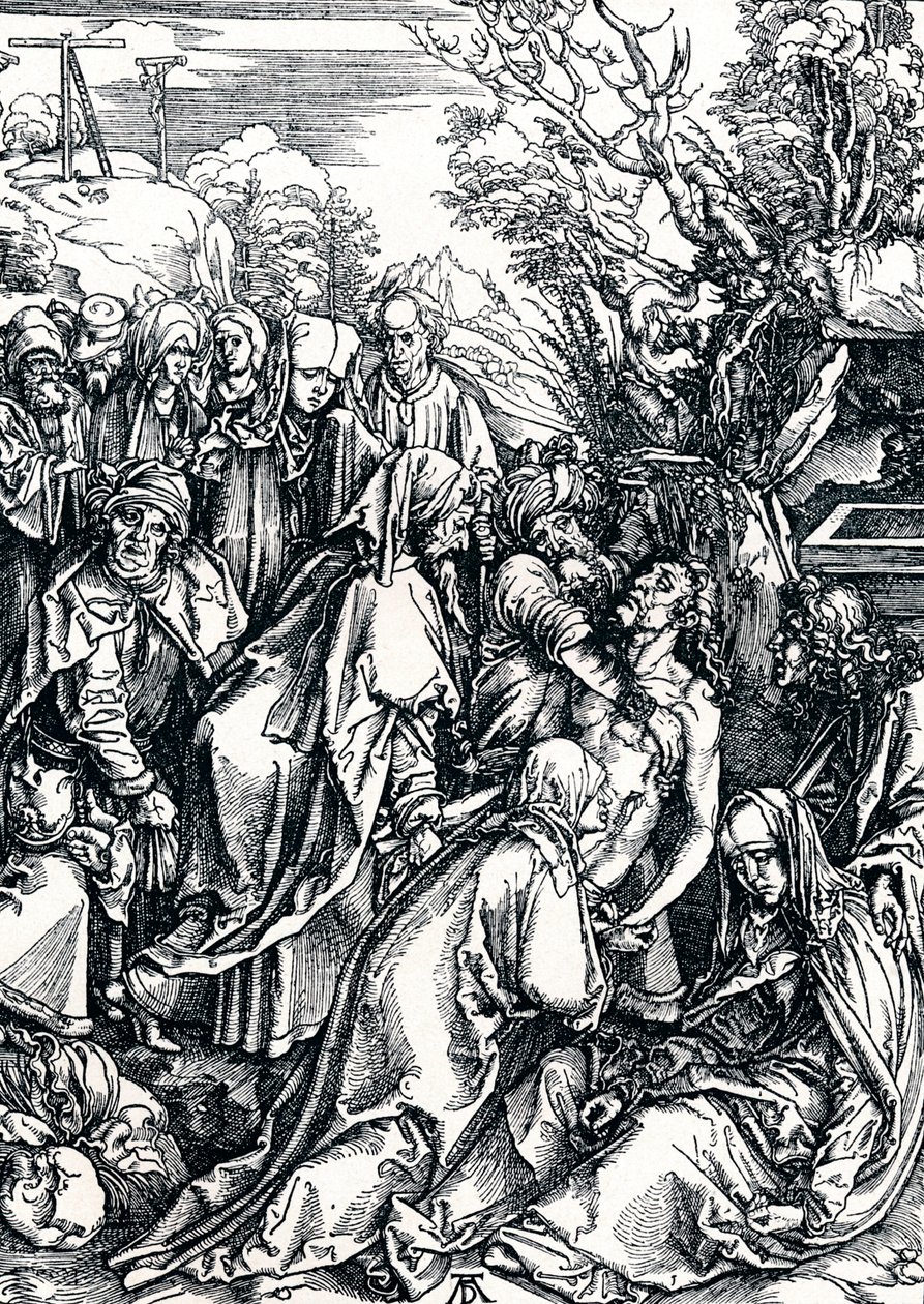 Gravleggingen, 1498 1906 av Albrecht Dürer