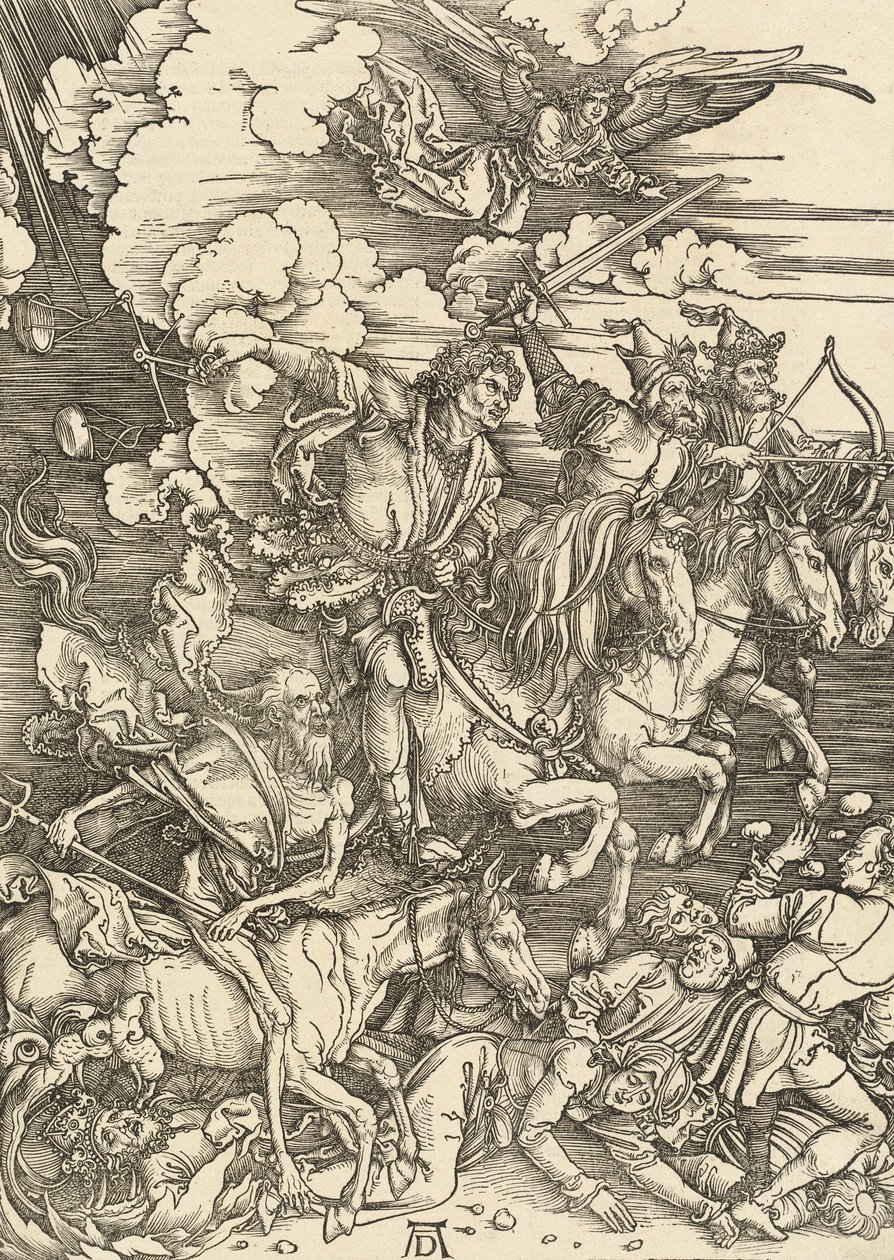 De fire ryttere, 1498. av Albrecht Dürer