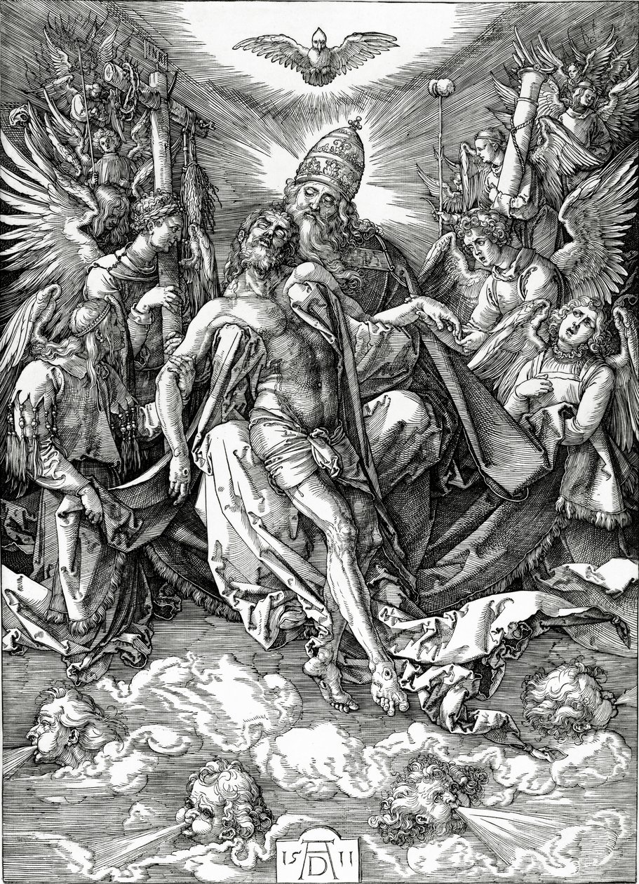 Den hellige treenighet, 1511 av Albrecht Dürer