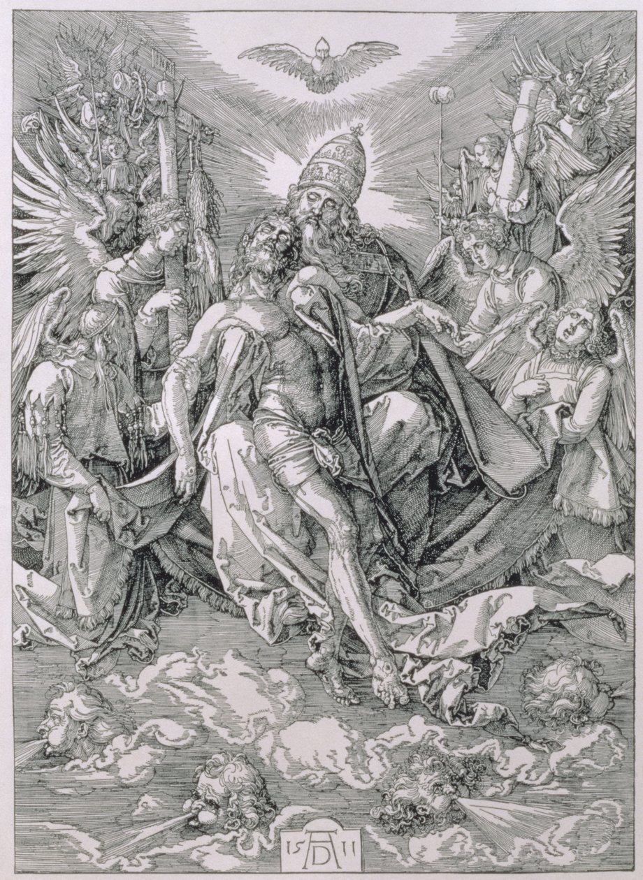 The Holy Trinity, pub. 1511 av Albrecht Dürer