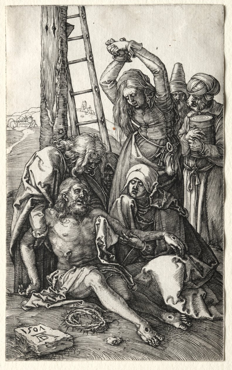 Klagesangen, 1504. av Albrecht Dürer