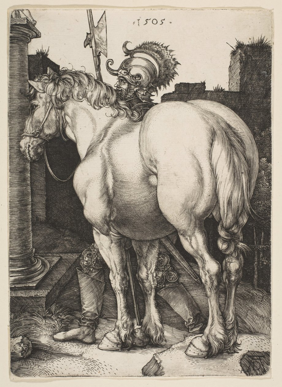Den store hesten, 1505. av Albrecht Dürer