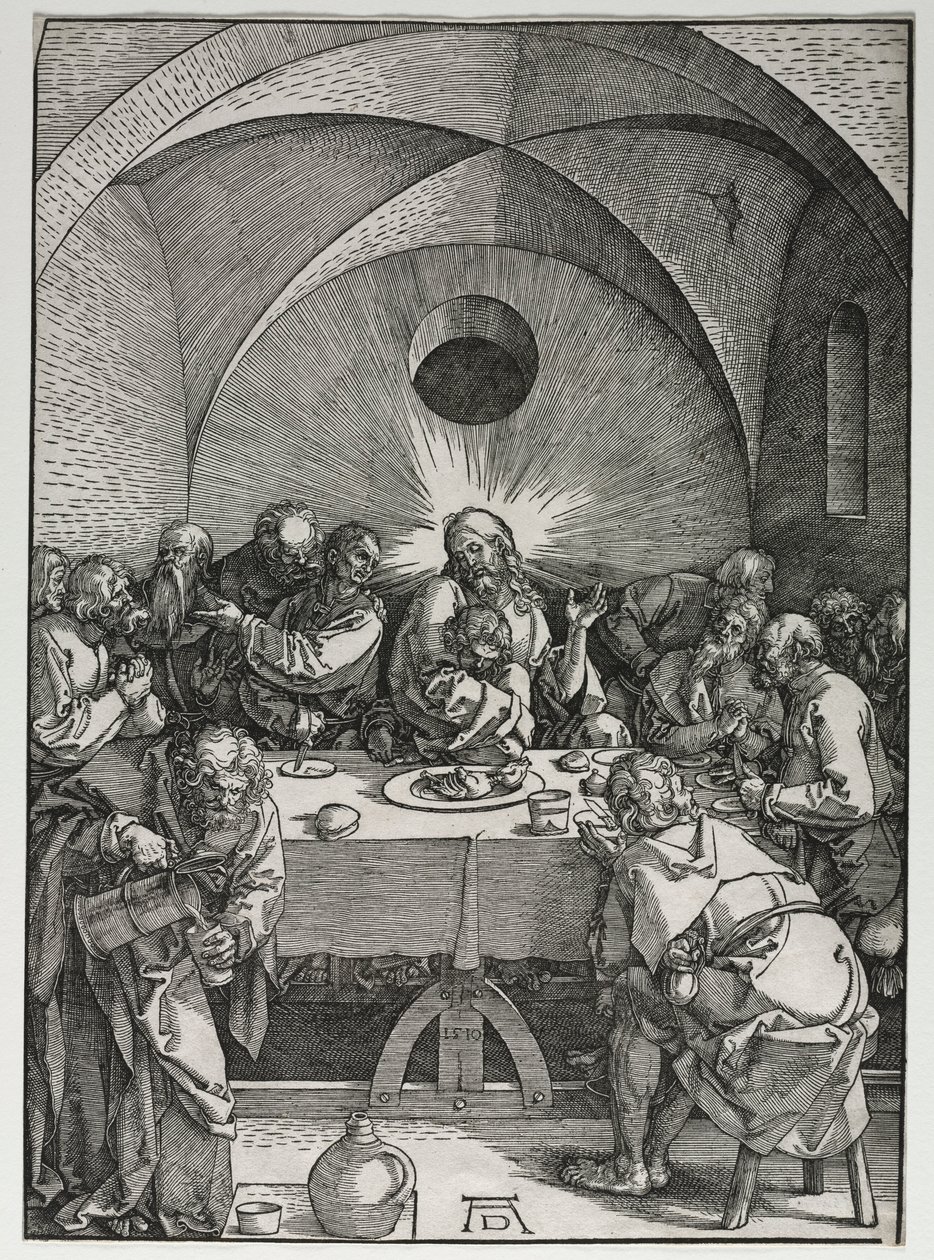 The Large Passion: The Last Supper, 1510. av Albrecht Dürer