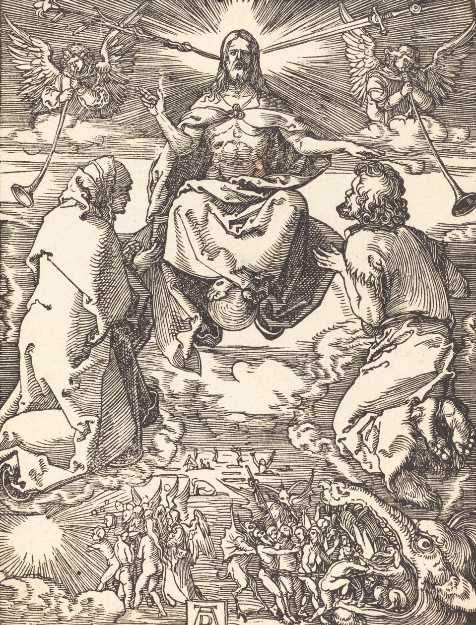 Den siste dommen, sannsynligvis ca. 15091510. av Albrecht Dürer