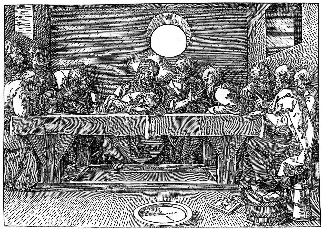 Nattverden, 1523, 1936 av Albrecht Dürer