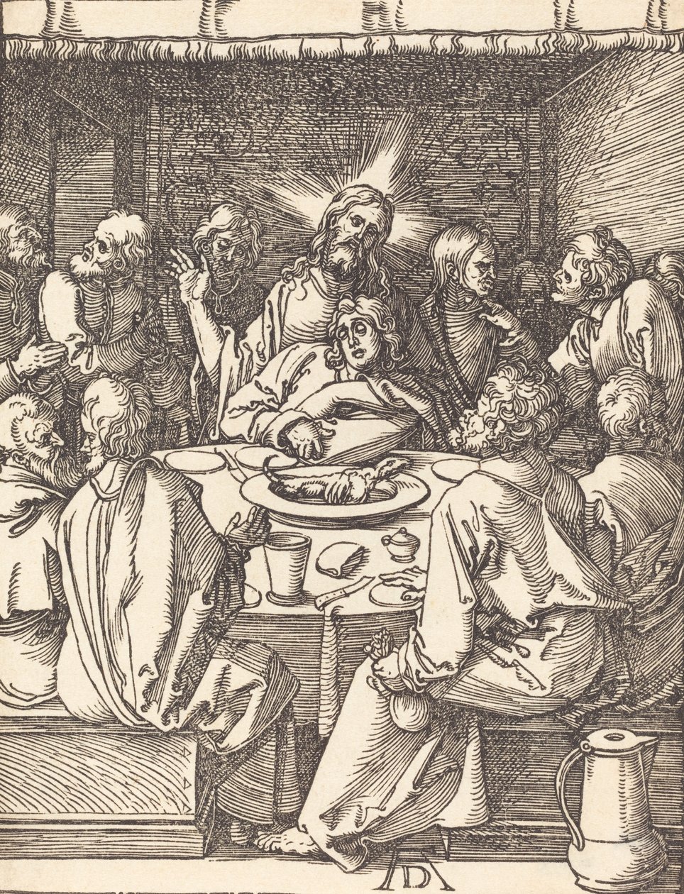 Nattverden, sannsynligvis ca. 15091510. av Albrecht Dürer